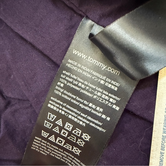 Tommy Hilfiger Girls Shimmer Polka Dot Dress Size 6 - Picture 6 of 11